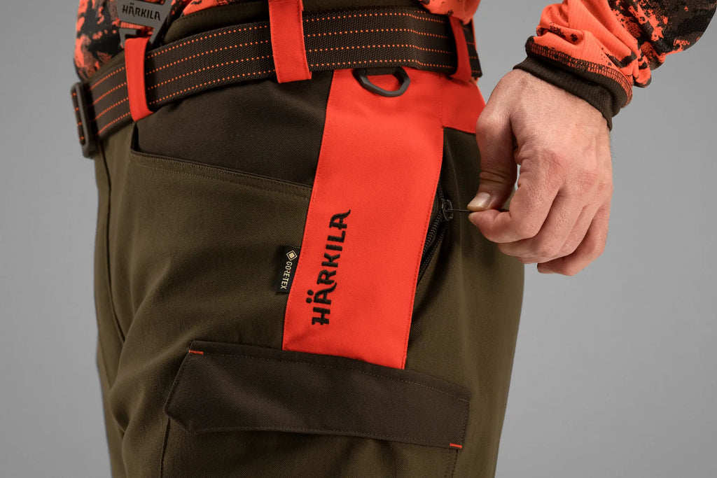 Wildboar Pro trousers - Wildboar orange/Willow green