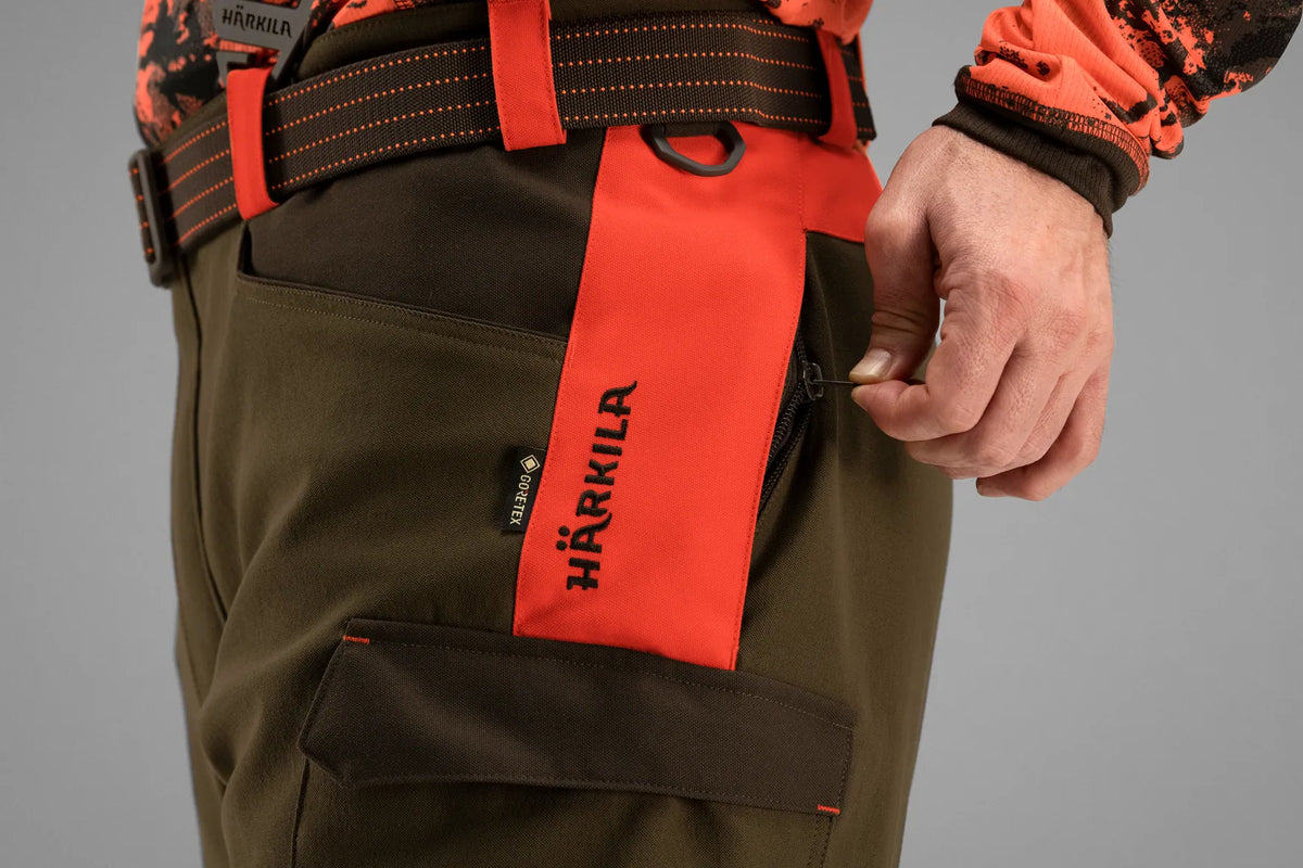 Wildboar Pro trousers - Wildboar orange/Willow green