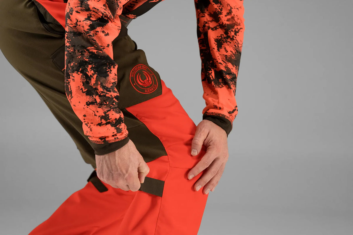 Wildboar Pro trousers - Wildboar orange/Willow green
