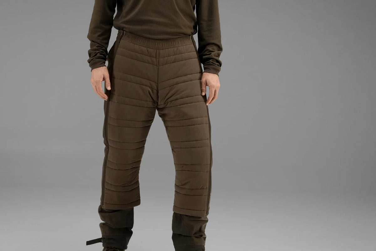 VETTED VINTAGE™ Mountain Hunter Insulated breeks - Hunting green/Shadow brown