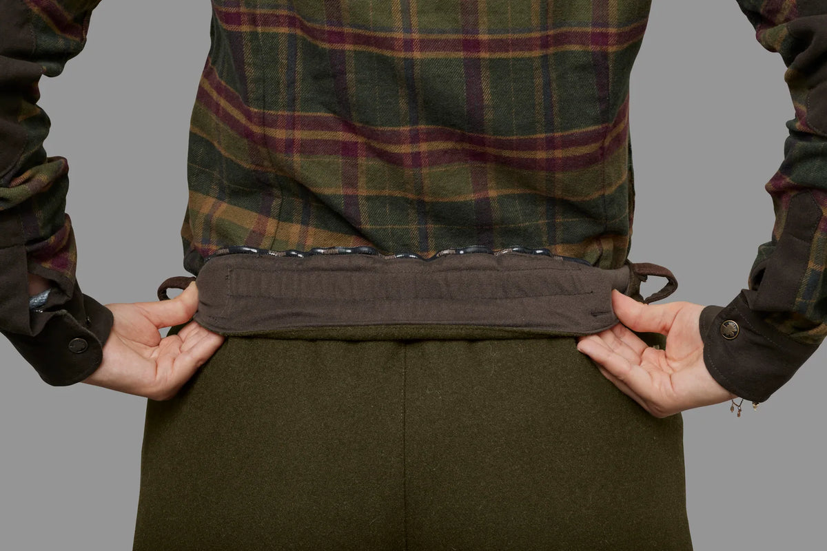 Metso Winter trousers Women - Willow green/Shadow brown