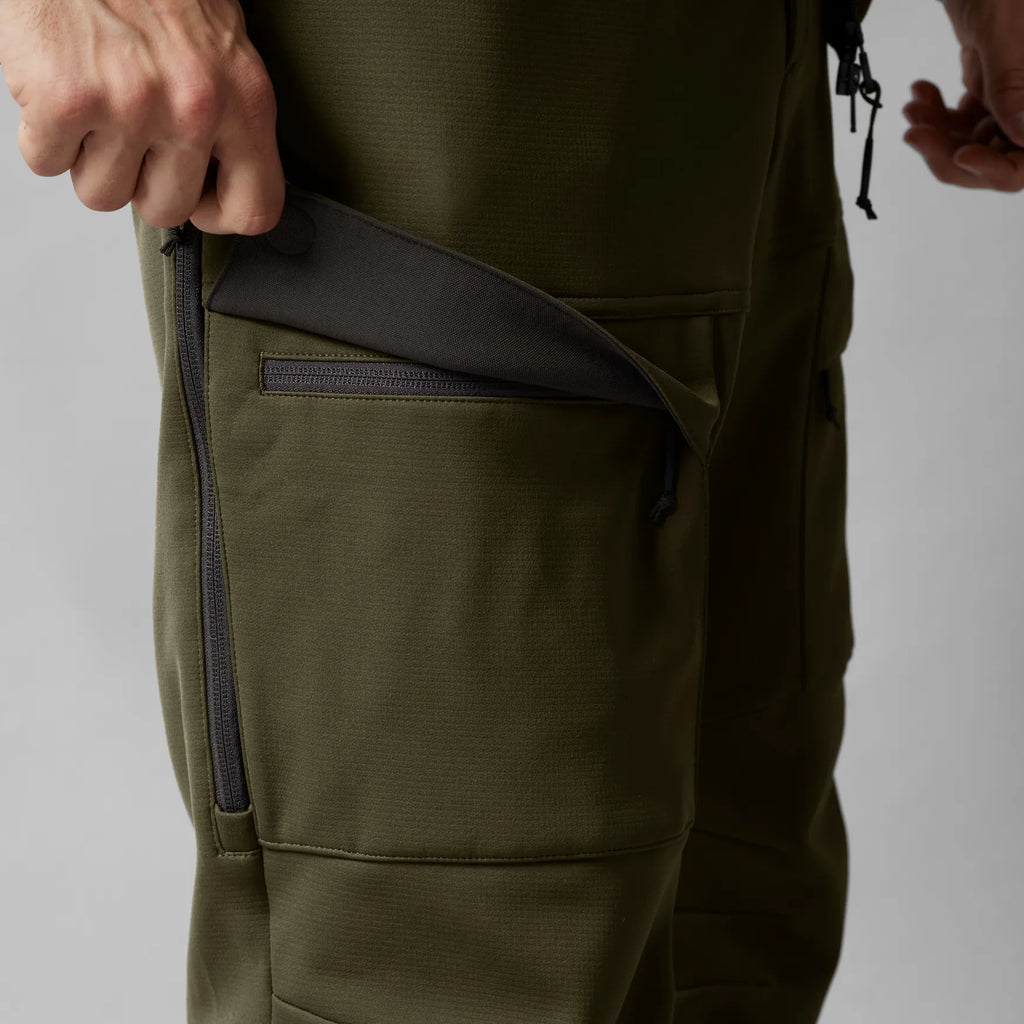 Deer Stalker light trousers - Willow green/Shadow brown