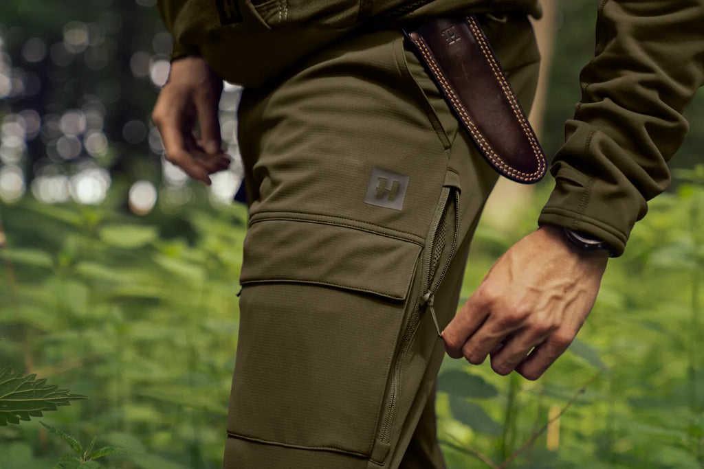 Deer Stalker light trousers - Willow green/Shadow brown