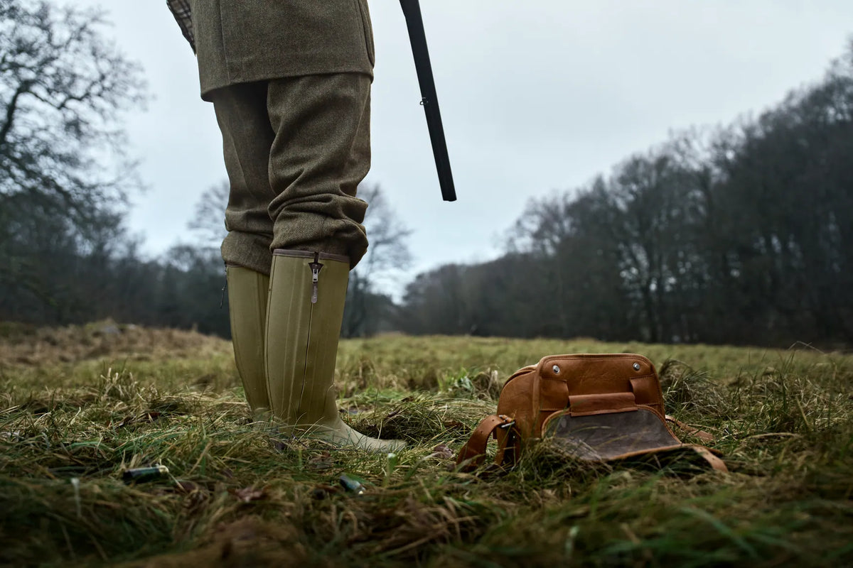 Forester Zip Rubber Boot - Dark olive