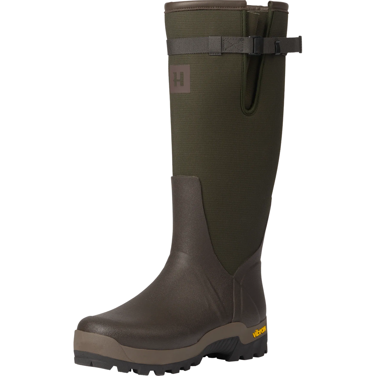 Forester Textile Rubber Boot - Willow green/Deep brown