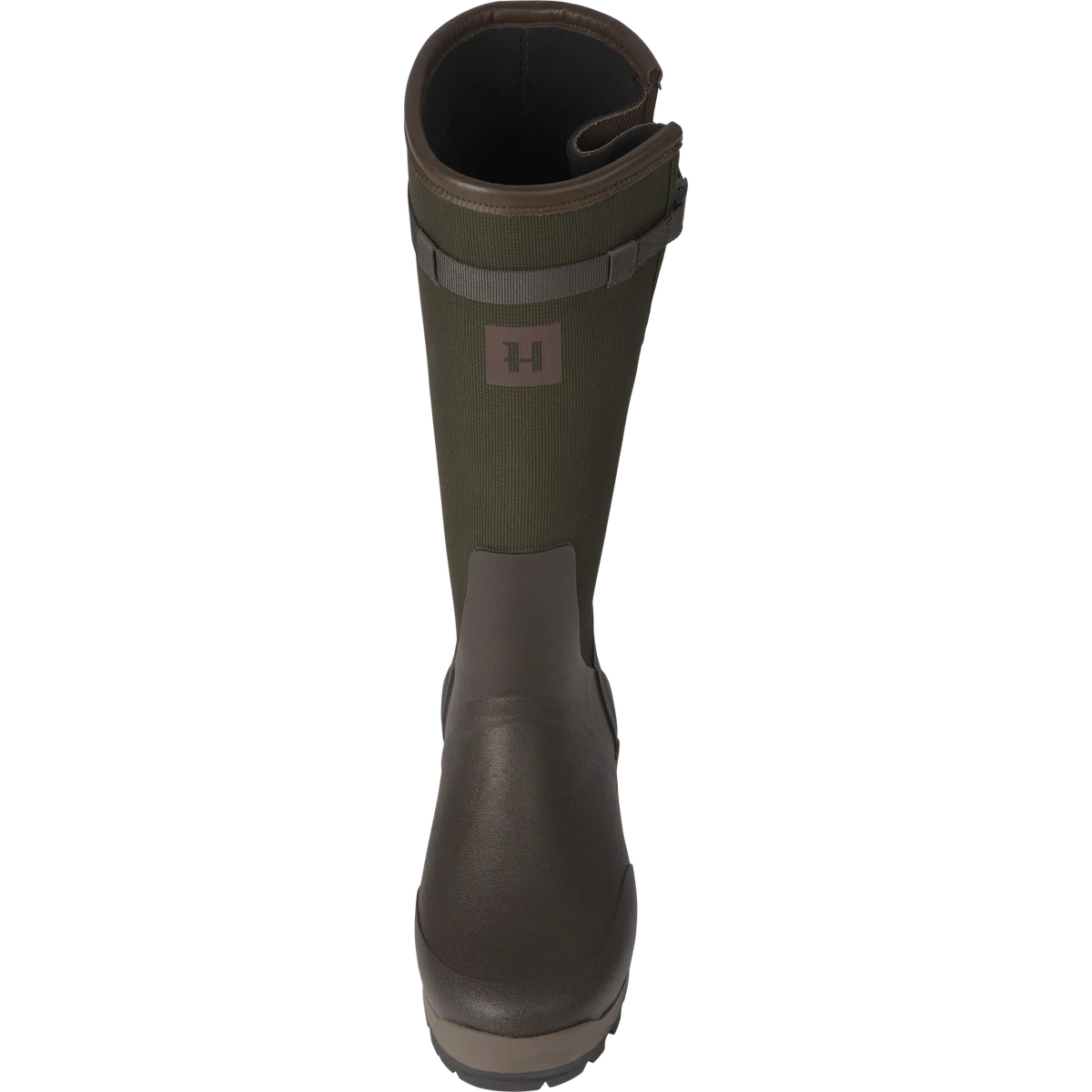 Forester Textile Rubber Boot - Willow green/Deep brown