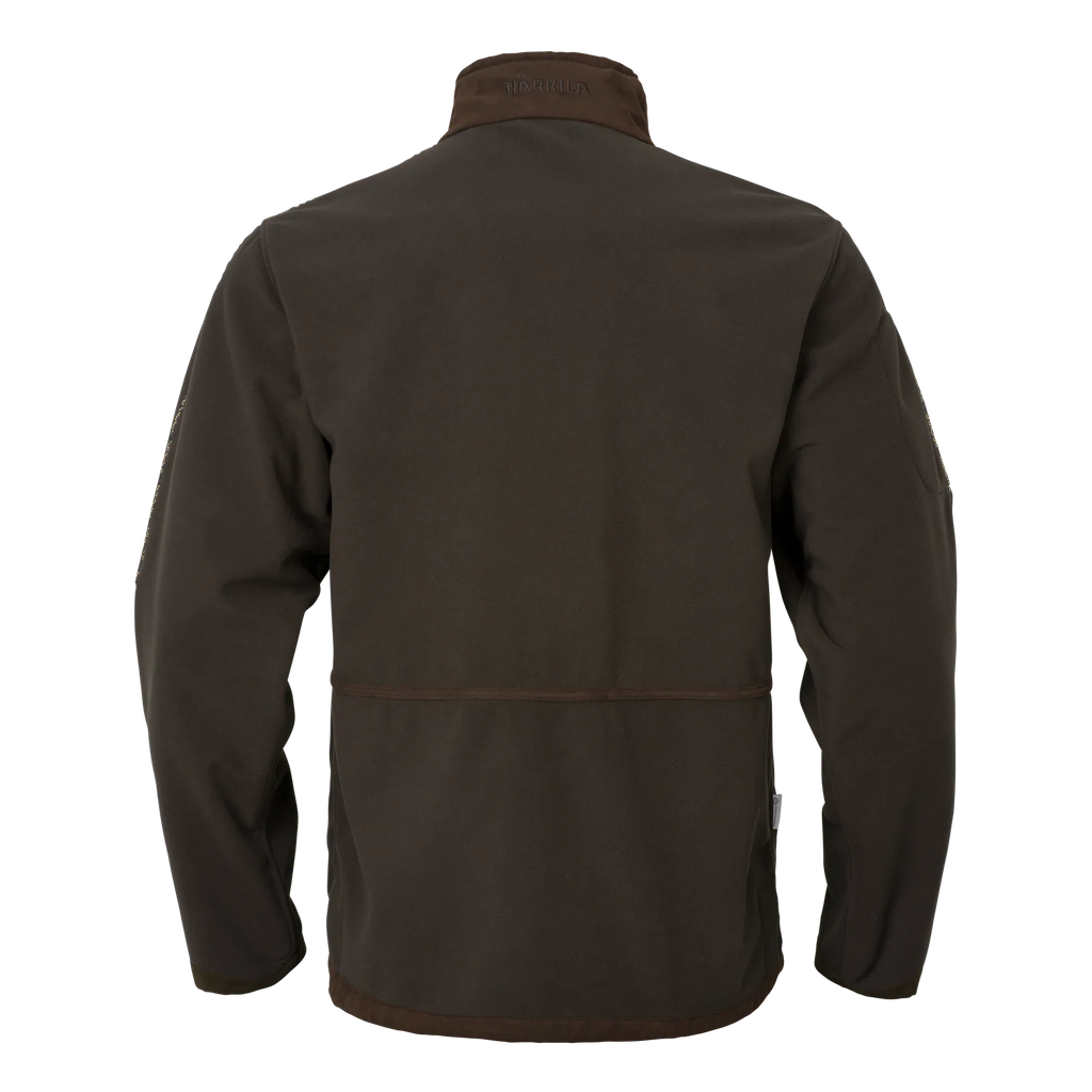 Kamko Regal rev. fleece jacket - Red/Brown