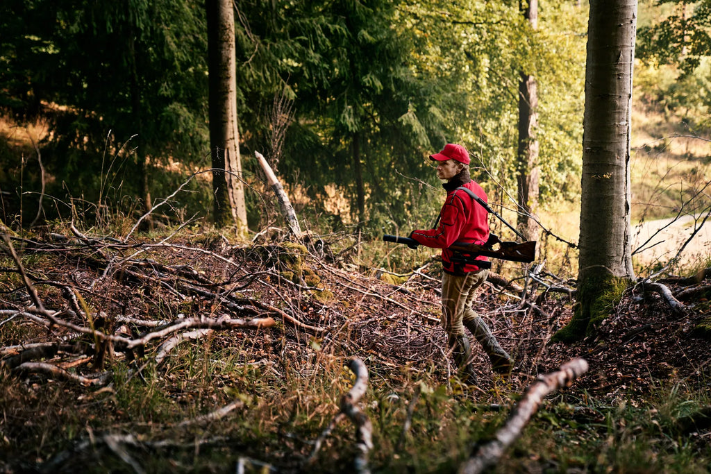Kamko Regal rev. fleece jacket - Red/Brown