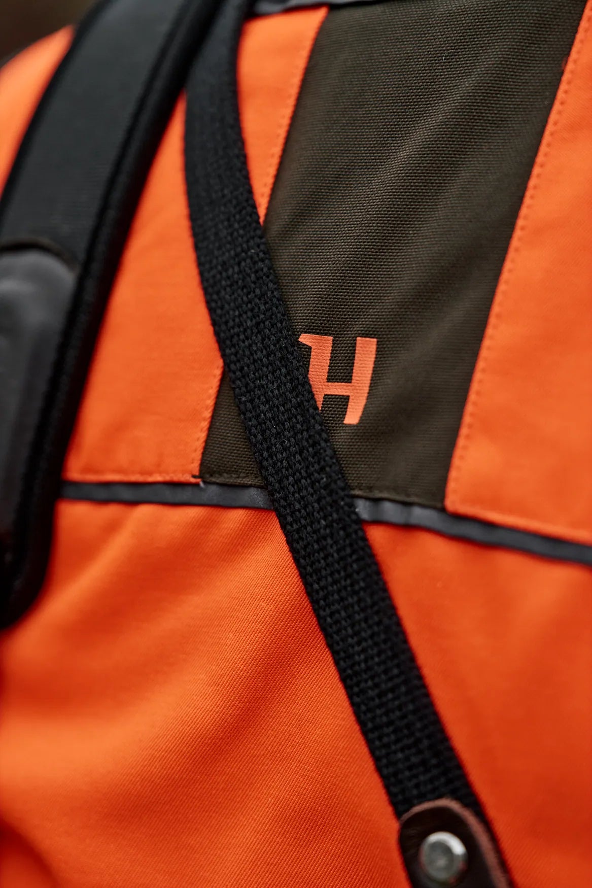 Wildboar Pro Blaze waistcoat - Orange blaze/Brown