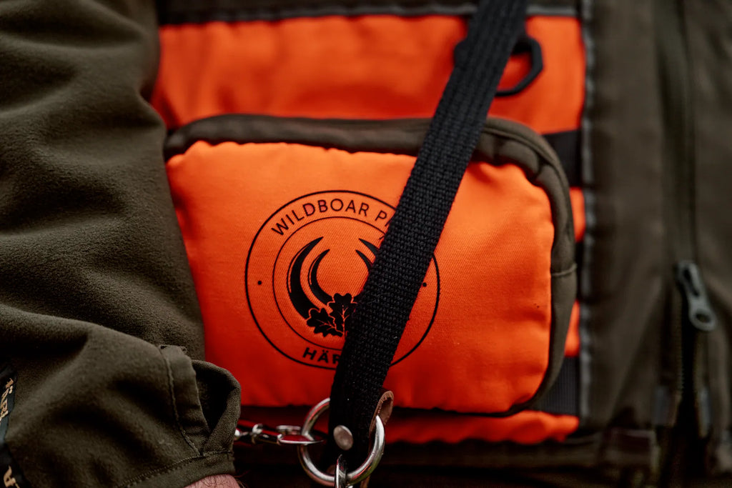 Wildboar Pro Blaze waistcoat - Orange blaze/Brown