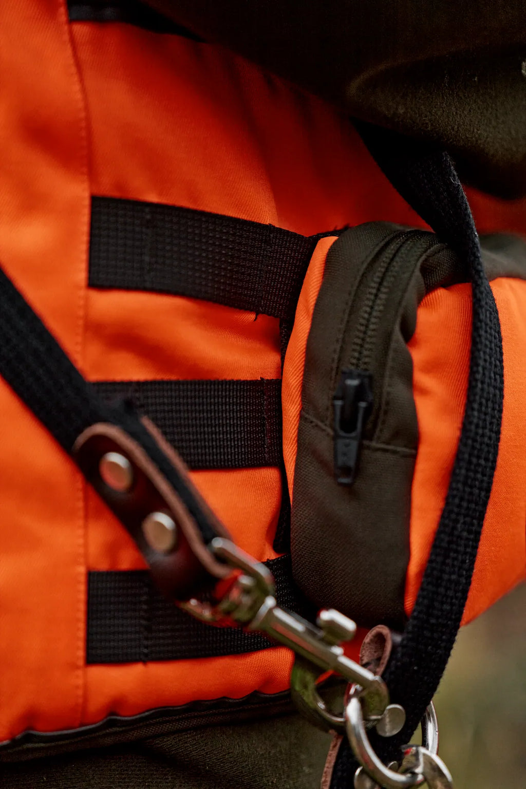 Wildboar Pro Blaze waistcoat - Orange blaze/Brown