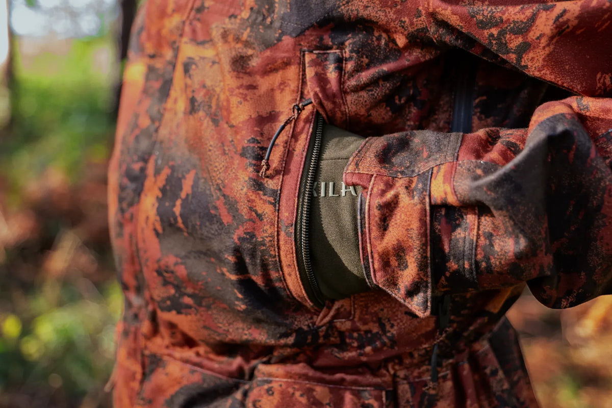 Forest Hunter GTX camo long jacket - AXIS MSP®Autumn orange