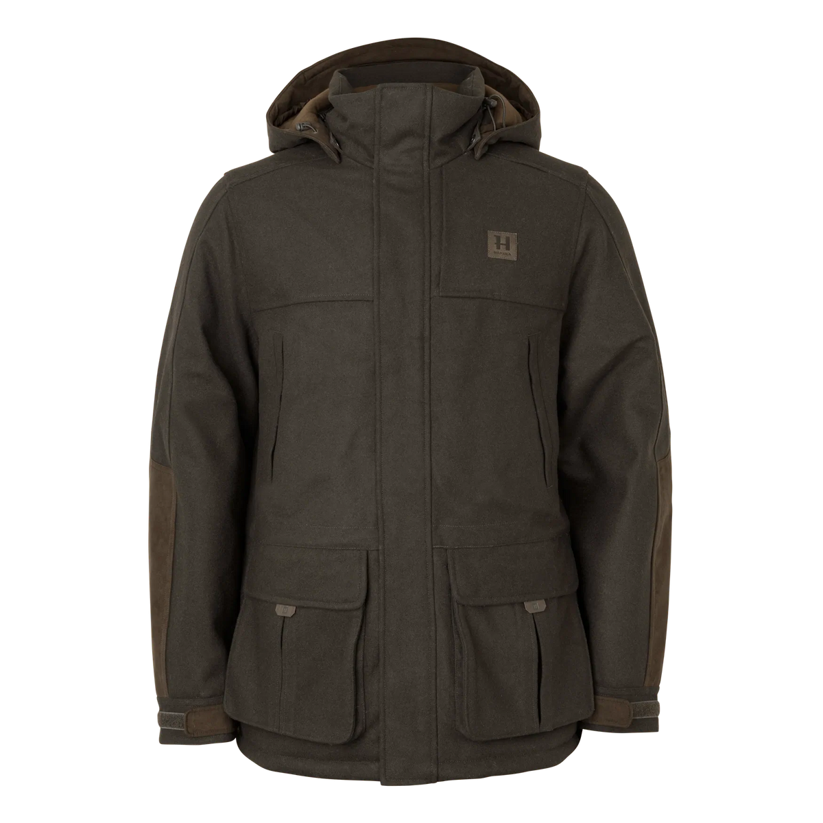 Kodiak CleverWool HSP Insulated jacket - Dark hunting green/Shadow brown