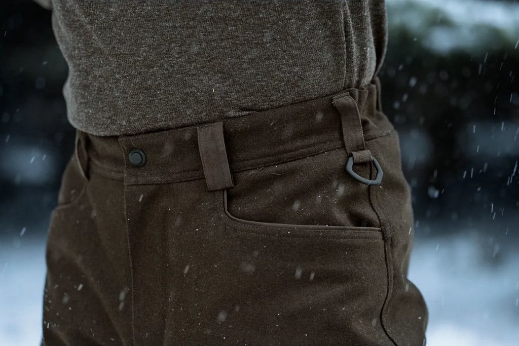 Kodiak CleverWool HSP Insulated trousers - Dark hunting green/Shadow brown