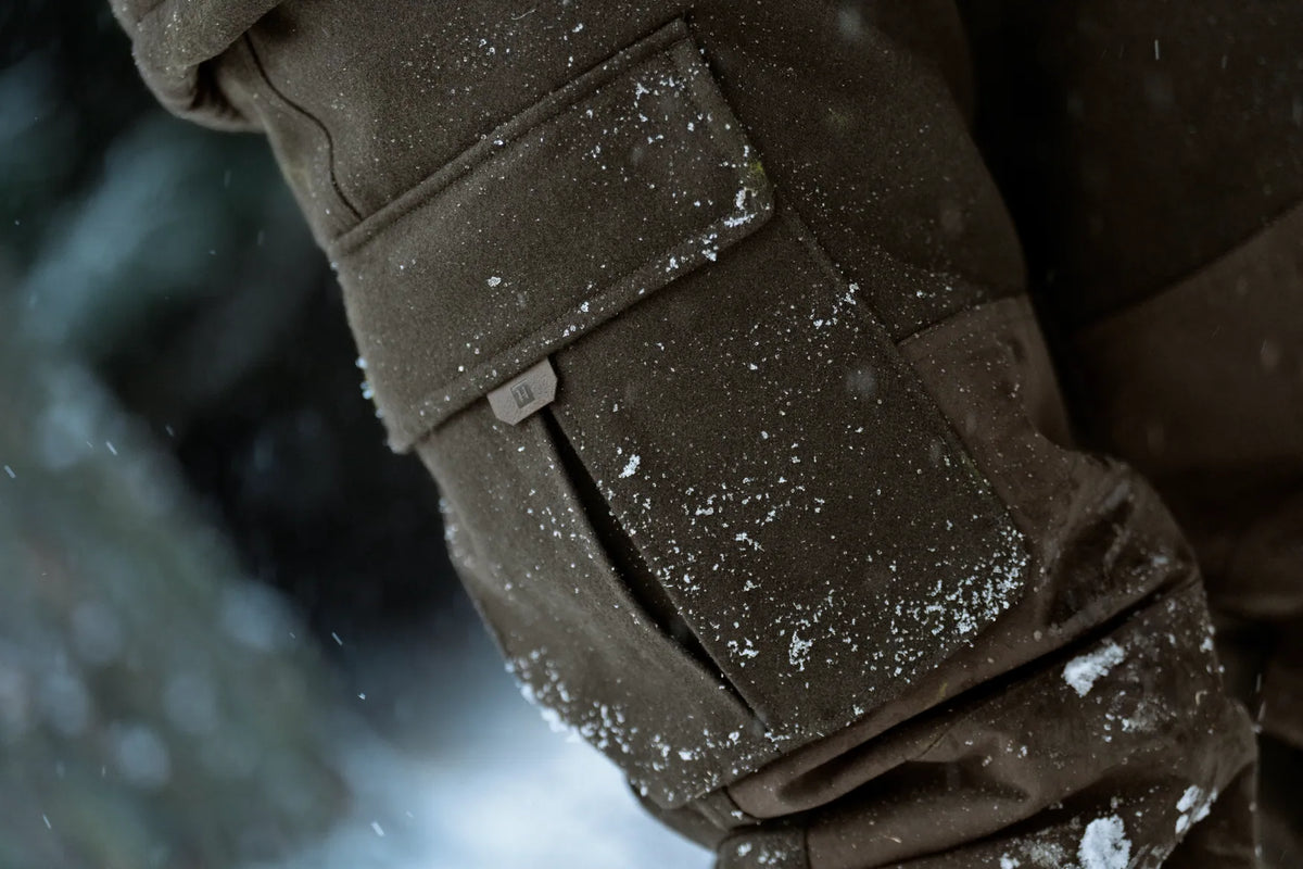 Kodiak CleverWool HSP Insulated trousers - Dark hunting green/Shadow brown