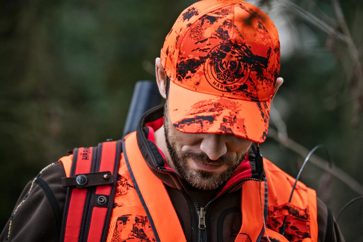Wildboar Pro Blaze camo light cap - AXIS MSP®CE orange/Shadow brown