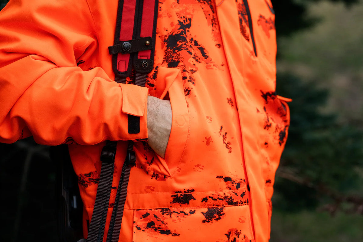 Wildboar Pro Blaze camo HWS Insulated jacket - AXIS MSP®CE orange