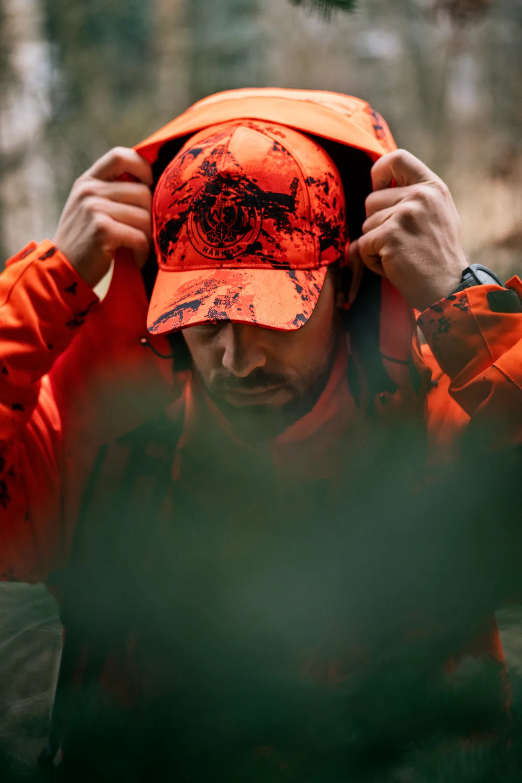 Wildboar Pro Blaze camo HWS Insulated jacket - AXIS MSP®CE orange