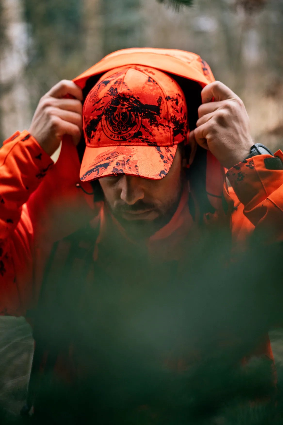 Wildboar Pro Blaze camo HWS Insulated jacket - AXIS MSP®CE orange