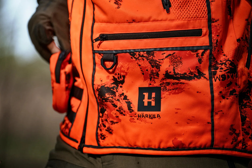 Wildboar Pro Blaze camo waistcoat - AXIS MSP®CE orange