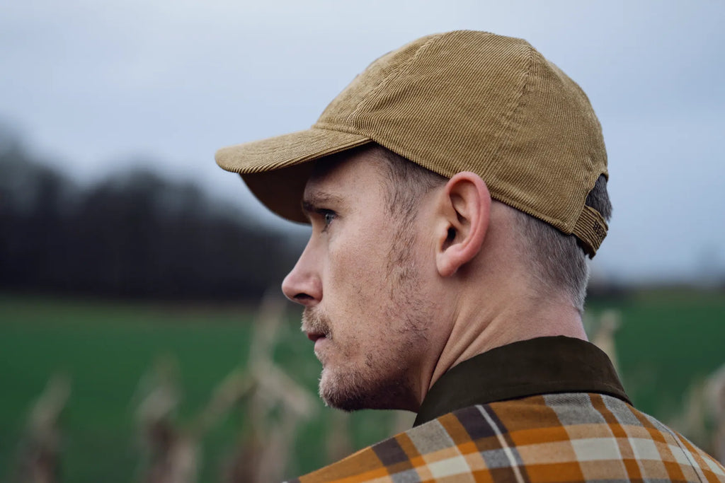 Härkila corduroy cap - Elmwood