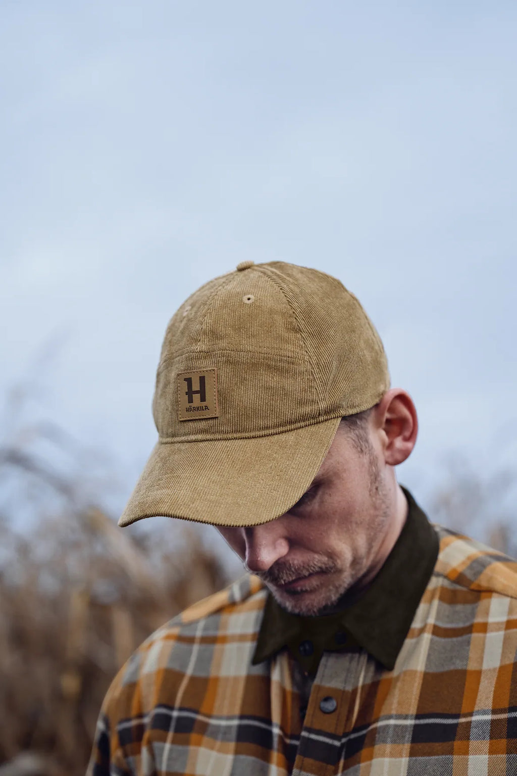Härkila corduroy cap - Elmwood