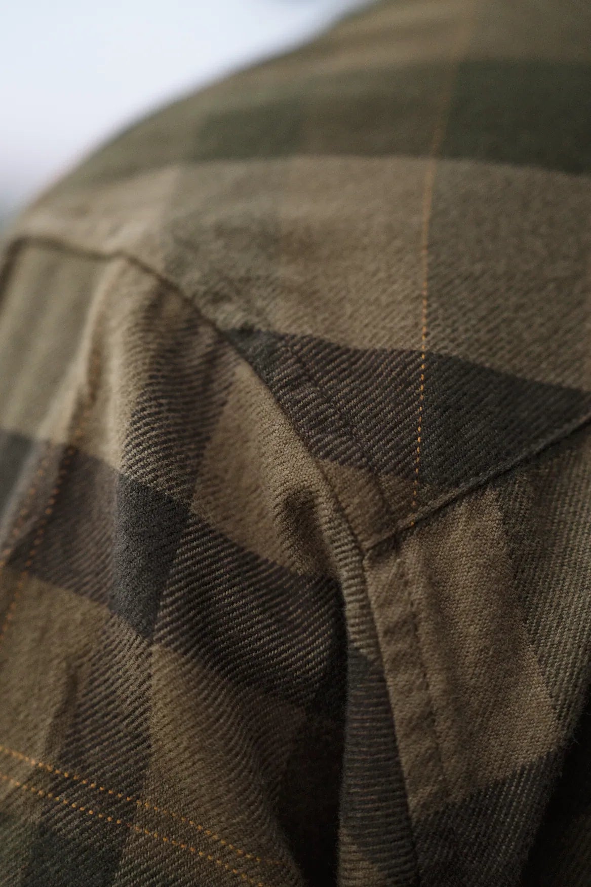 Asmund L/S shirt - Beech green check