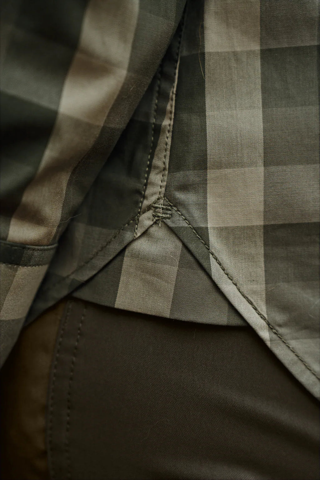 Akeena L/S shirt W - Forest night check