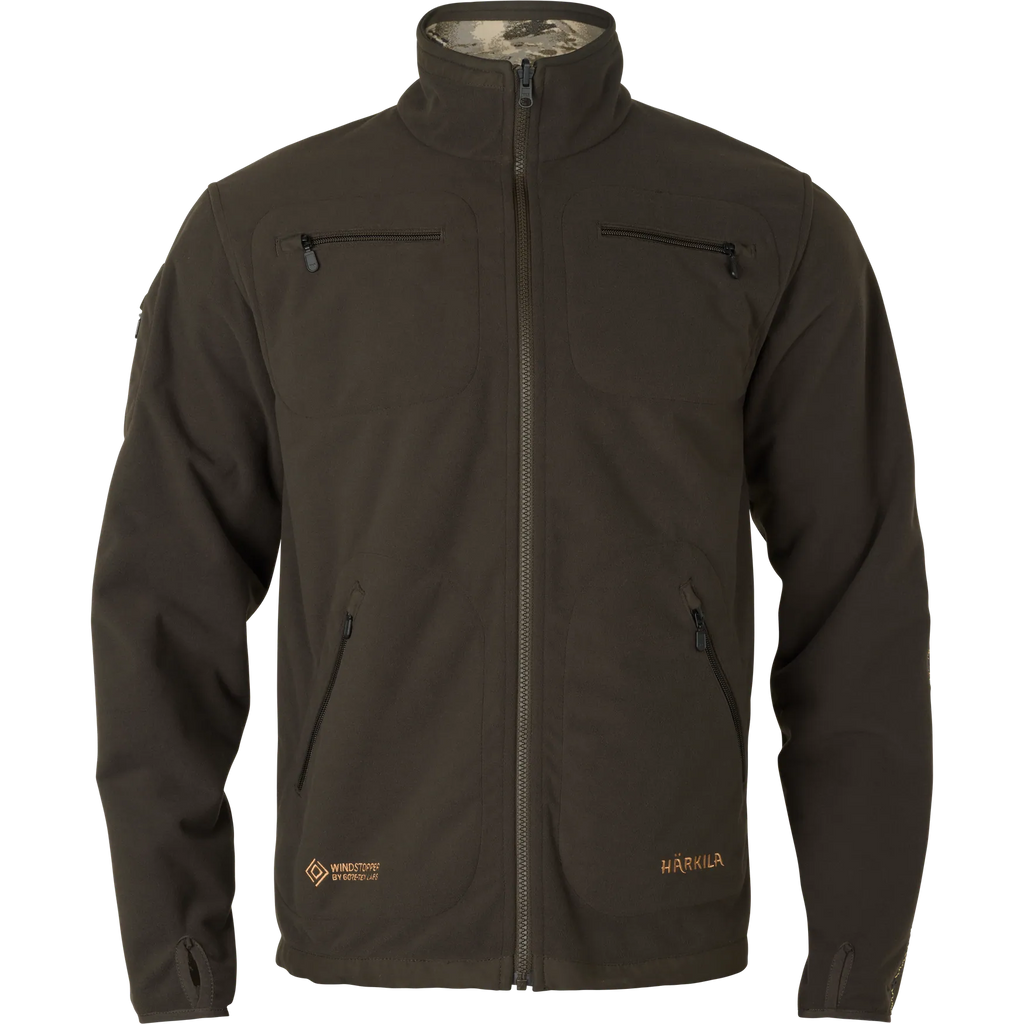 Kamko Mountain WSP rev. fleece jacket - AXIS MSP®Mountain/Shadow brown