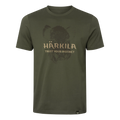 Härkila Wildboar logo S/S t-shirt - Forest night