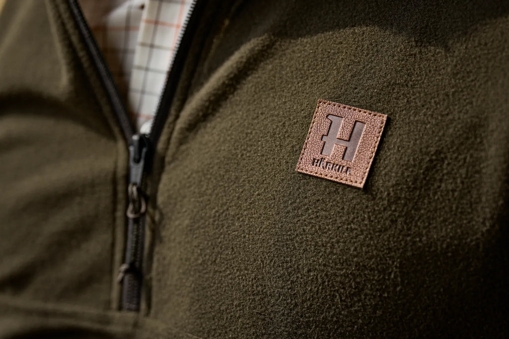 Fyrr fleece pullover - Willow green
