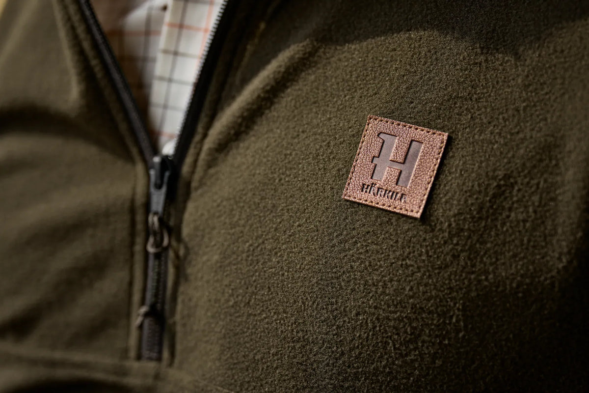 Fyrr fleece pullover - Willow green