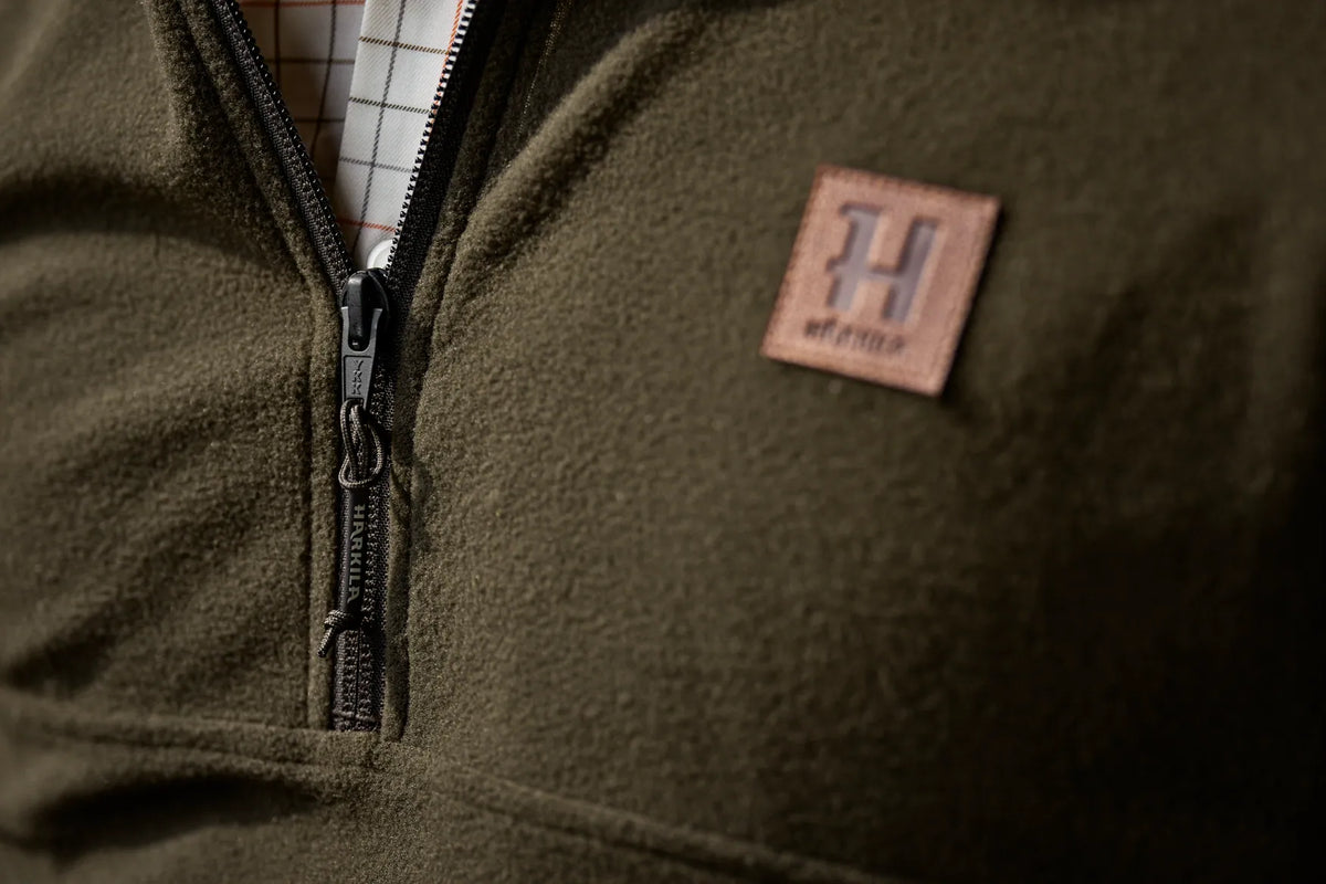 Fyrr fleece pullover - Willow green