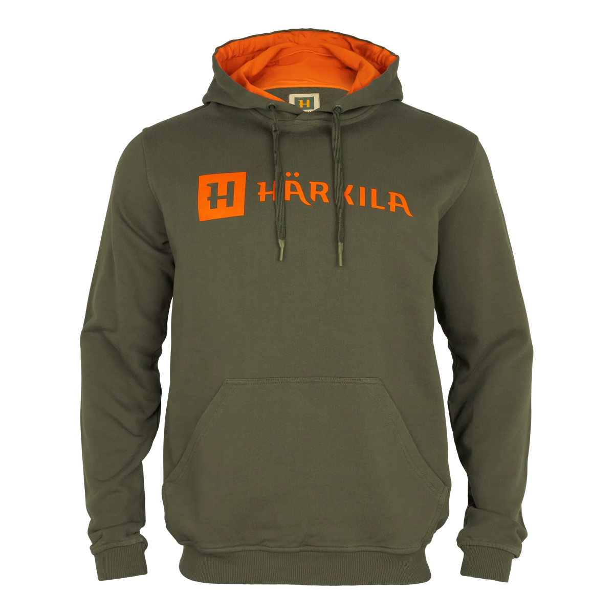 Härkila Identity Hoodie - Grape leaf/Mandarin orange