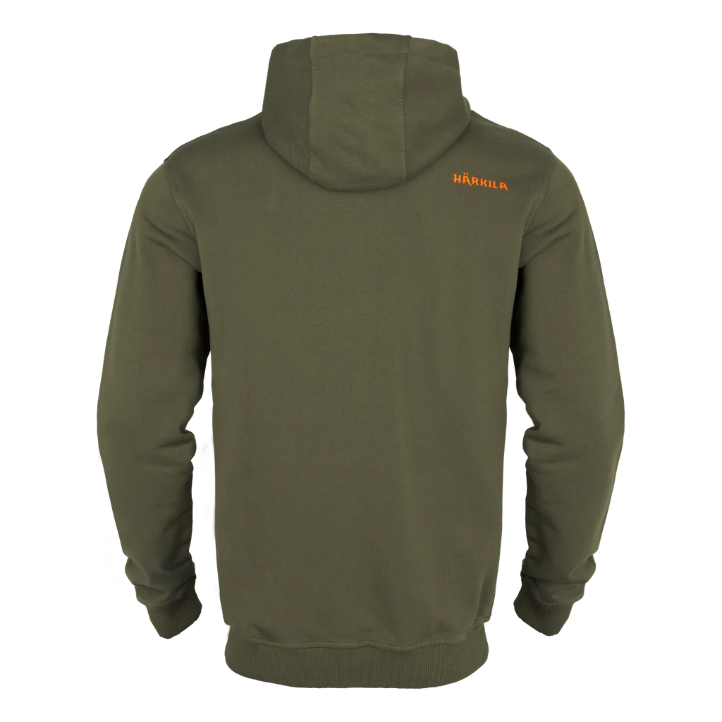 Härkila Identity Hoodie - Grape leaf/Mandarin orange