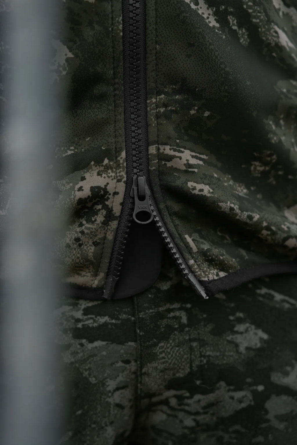 Härkila NOCTYX camo full zip fleece - AXIS MSP®Black