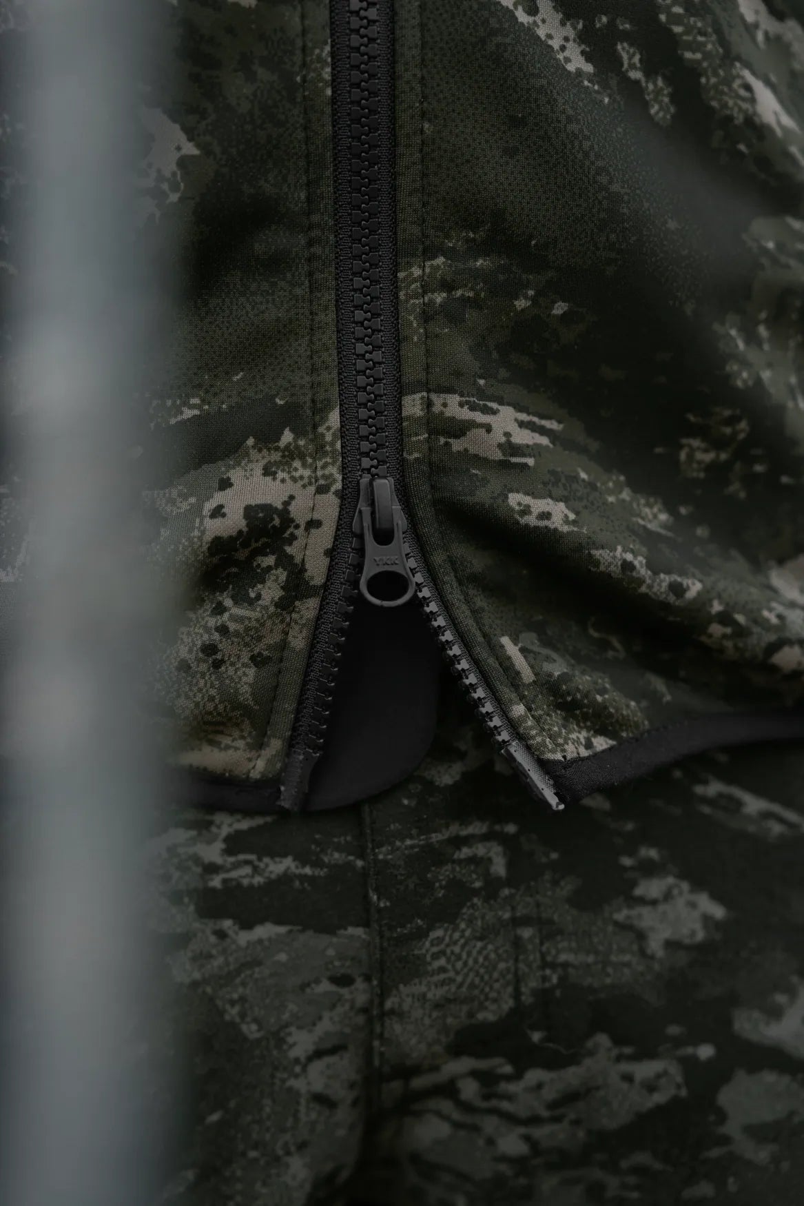 Härkila NOCTYX camo full zip fleece - AXIS MSP®Black