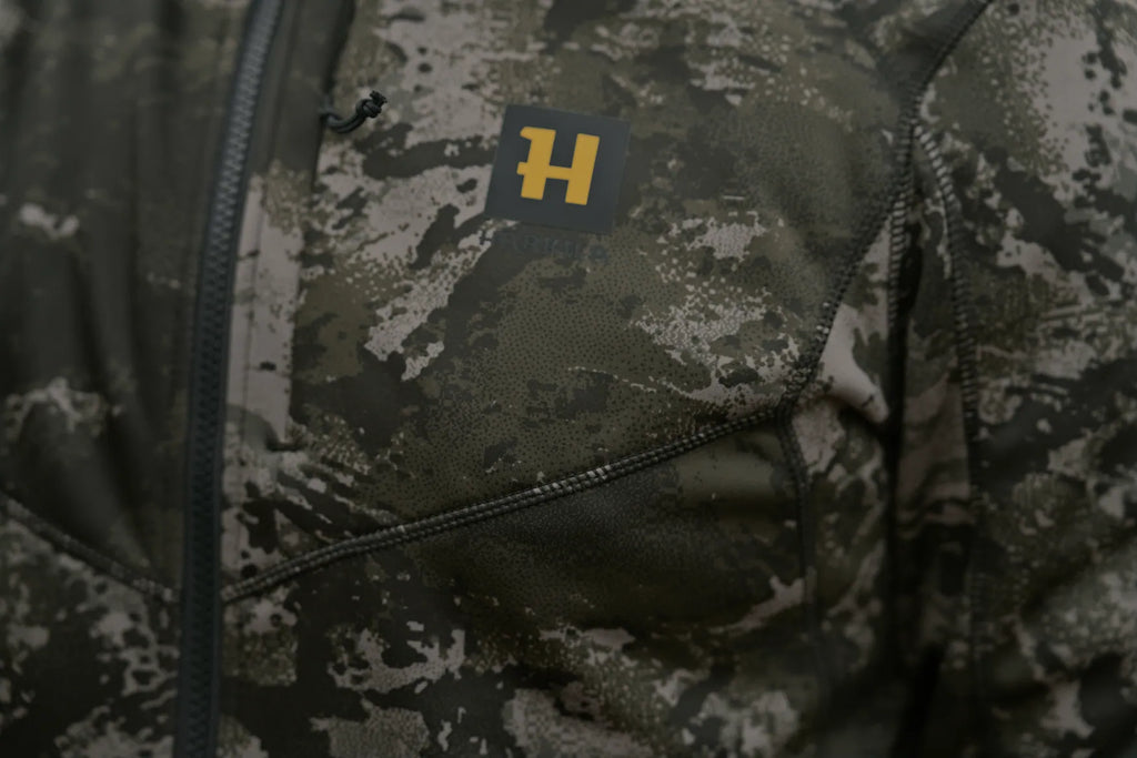 Härkila NOCTYX camo full zip fleece - AXIS MSP®Black
