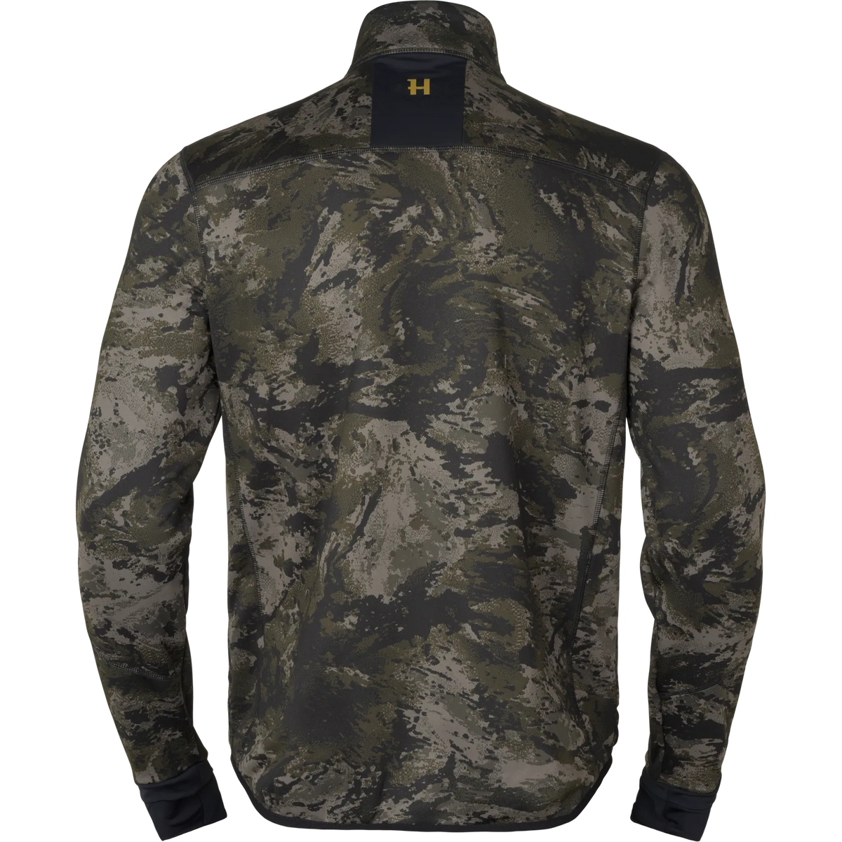 Härkila NOCTYX camo full zip fleece - AXIS MSP®Black