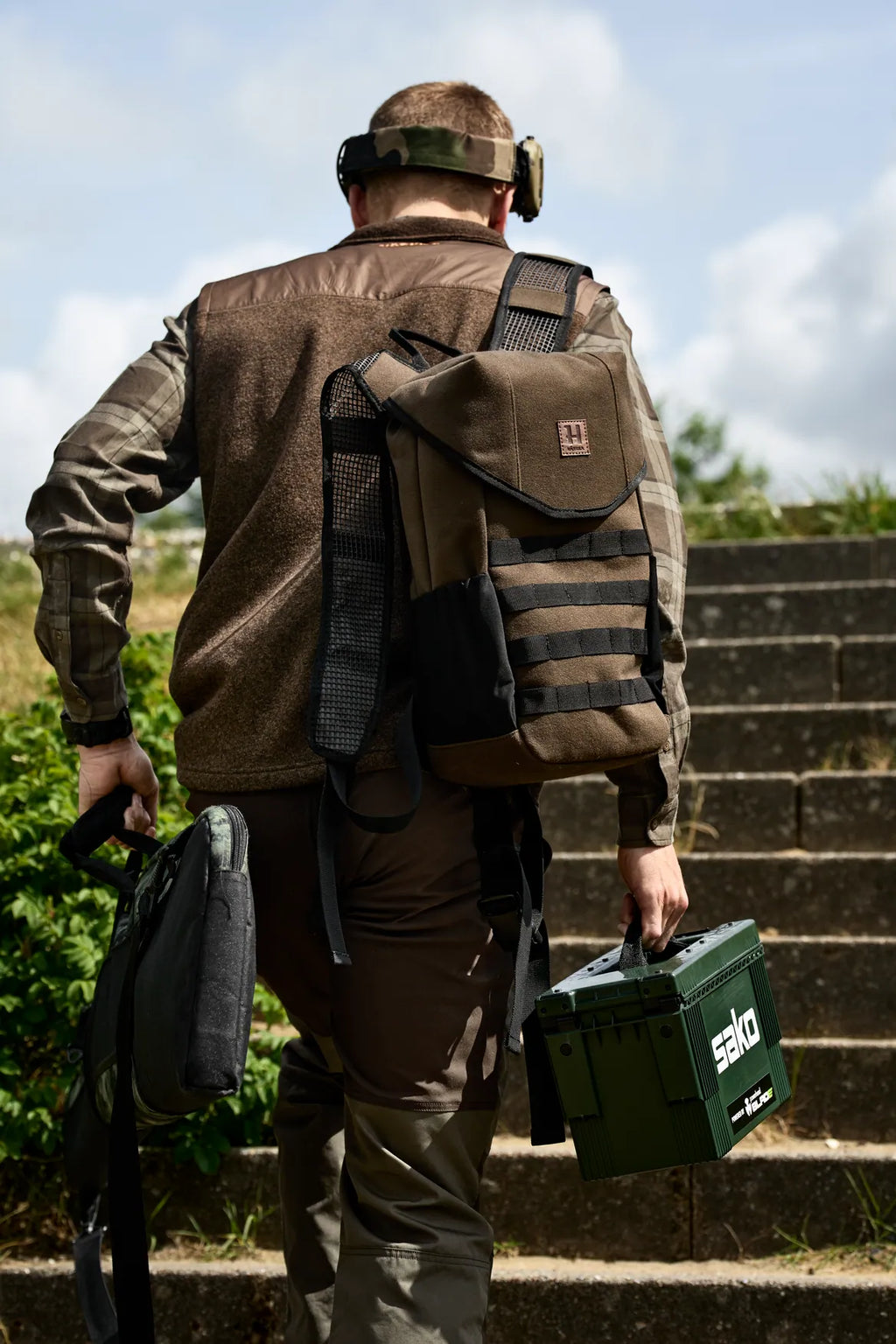 Forest hunter 12L Backpack - Hunting green