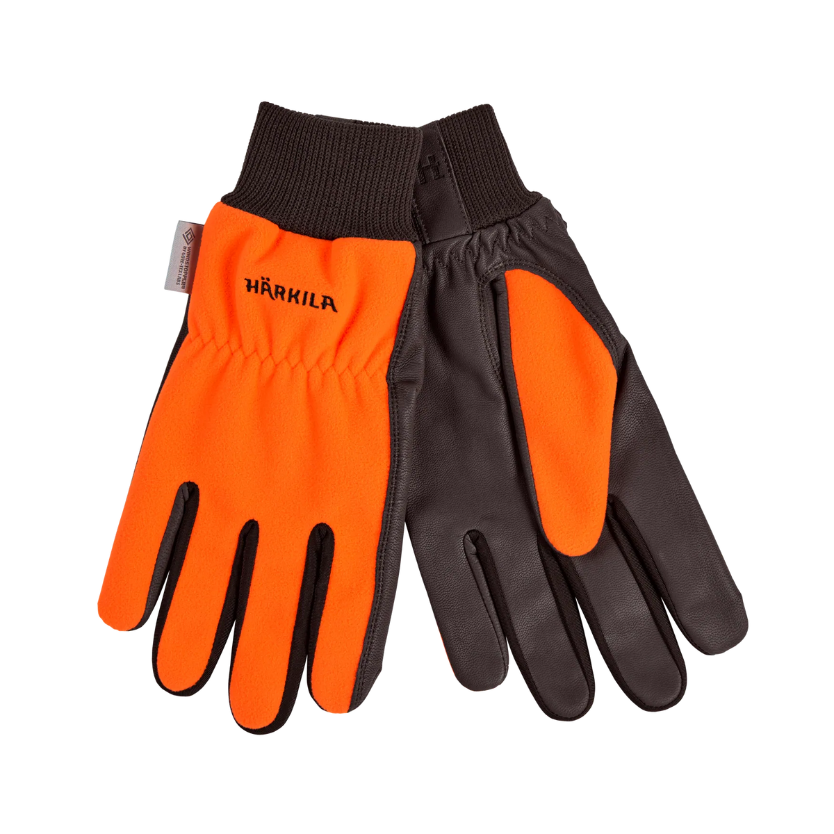 Wildboar Pro shooter Blaze WSP gloves - Orange blaze/Brown