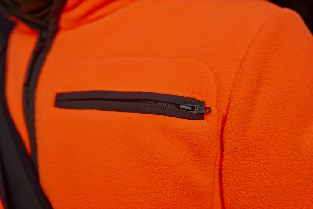 Wildboar Pro Blaze fleece jacket - Orange blaze