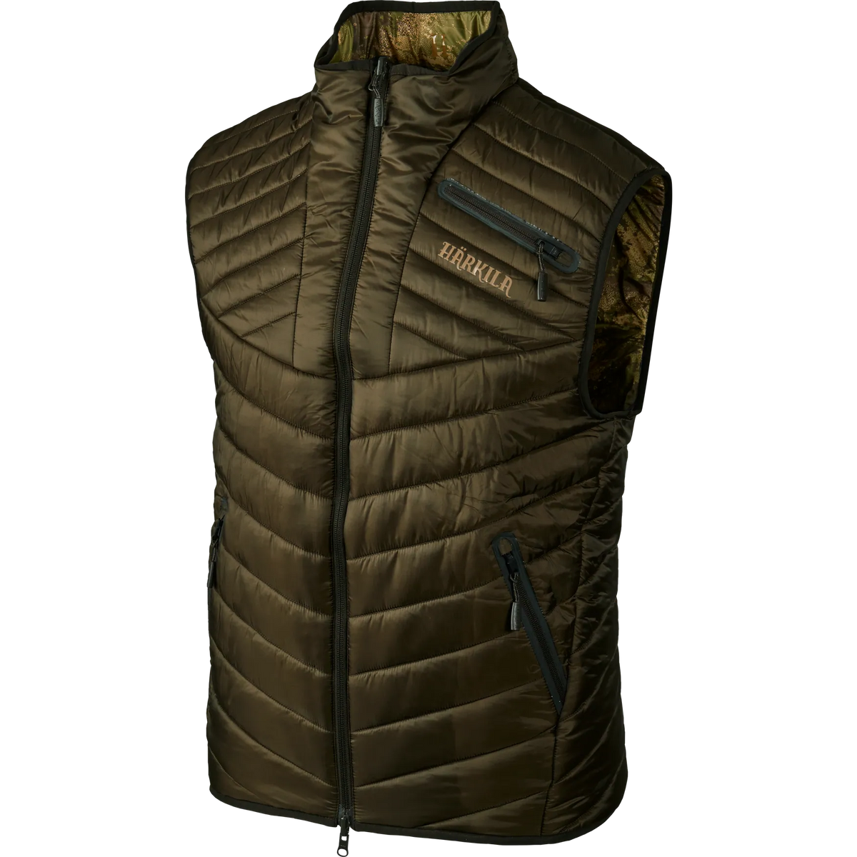 Lynx Insulated Reversible waistcoat - Willow green/AXIS MSP®Forest