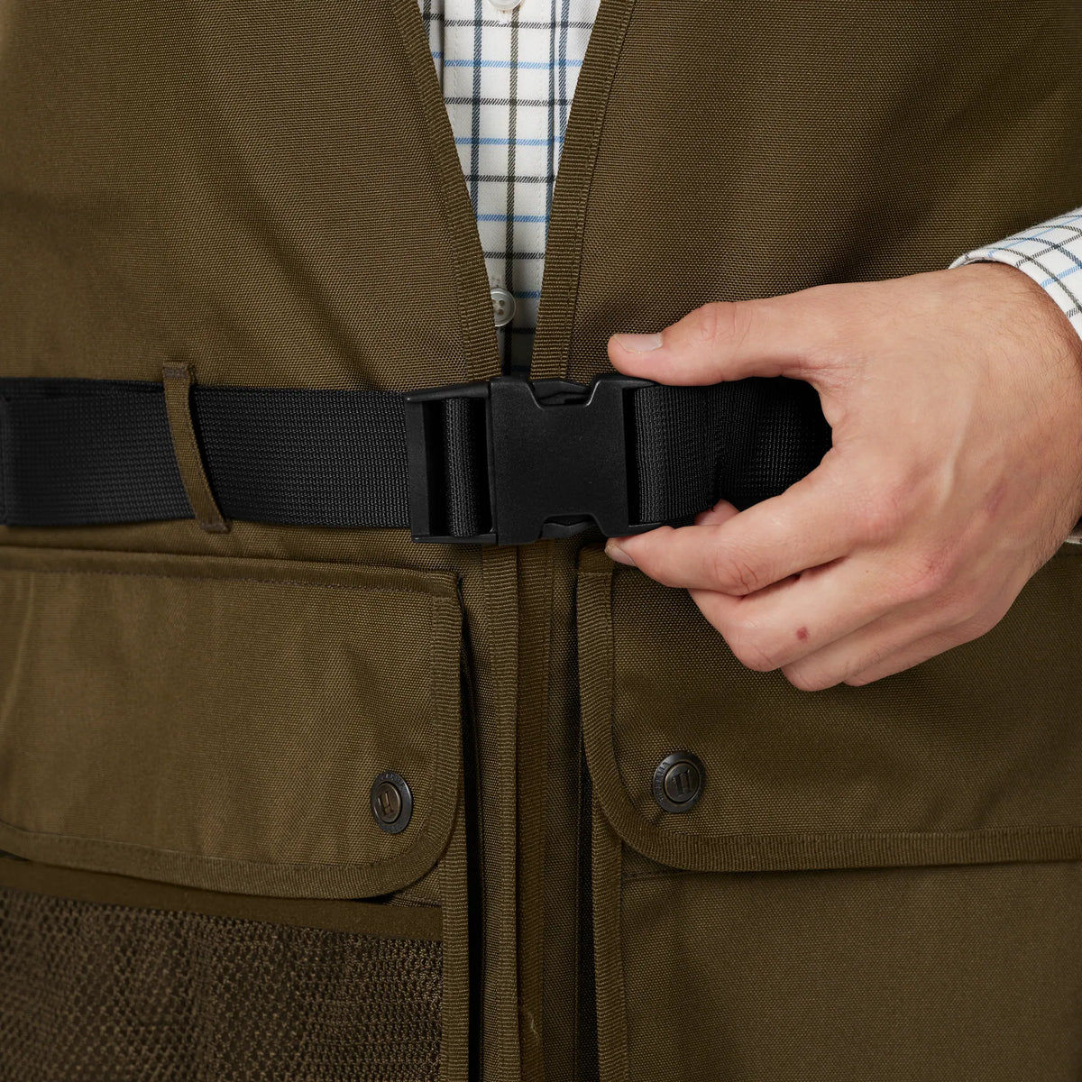 Retrieve Dummy waistcoat - Warm olive