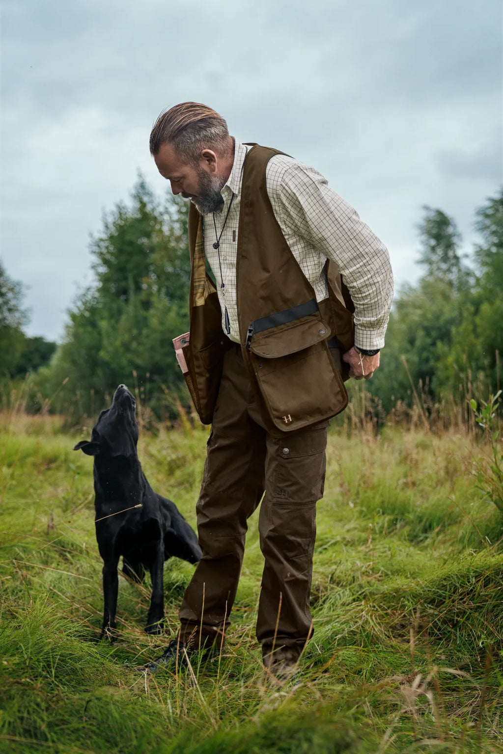 Retrieve Dummy waistcoat - Warm olive