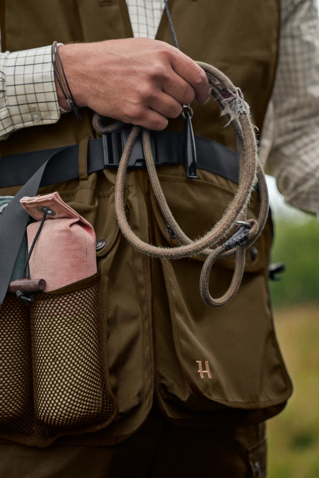 Retrieve Dummy waistcoat - Warm olive