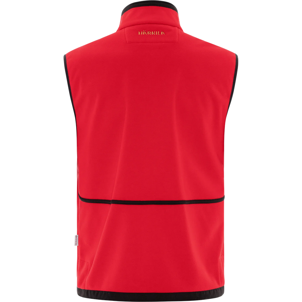 Kamko fleece waistcoat - Brown/Red