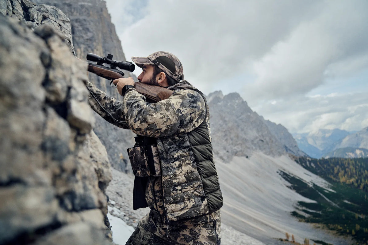 Mountain Hunter Expedition rev. Down waistcoat - AXIS MSP®Mountain/Shadow brown