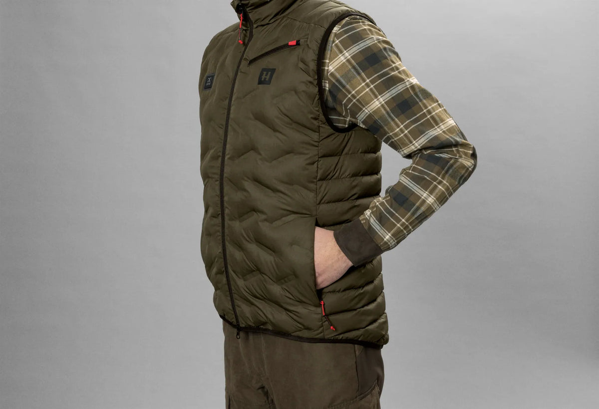 Härkila clim8 Insulated waistcoat - Willow green