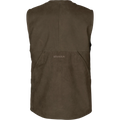 Pro Hunter leather waistcoat - Willow green